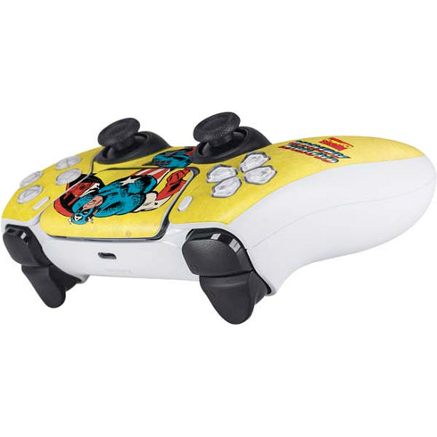 Marvel Classic Comics Captain America PS5 Controller Skin